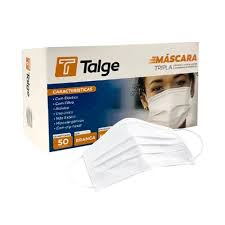 COD 7898 MASCARA TNT COM 50 UNIDADES